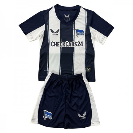 Jalkapallo Peliasut Hertha BSC Berlin Lasten Koti Pelipaita 2025-26 Lyhythihainen